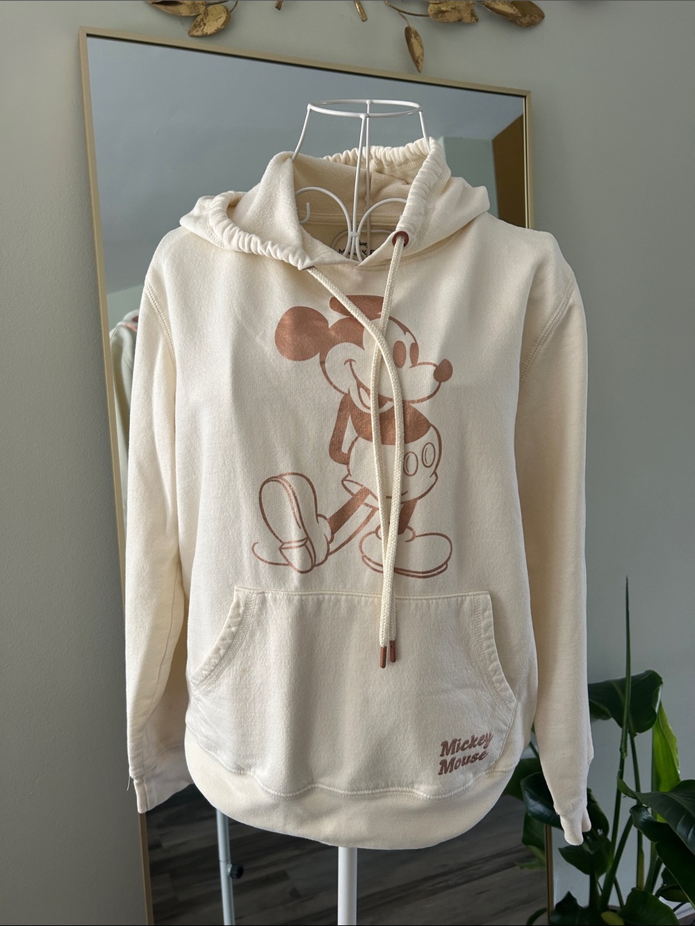 Mickey Mouse Hooded Jacket - Likely Puffer or Hoodie